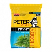 Почва  PETER PEAT хобби ПАЛЬМА ФИКУС 5л