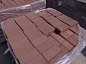 Плитка тротуарная 200х100х60 БРУСЧАТКА коричневая ВИБРО